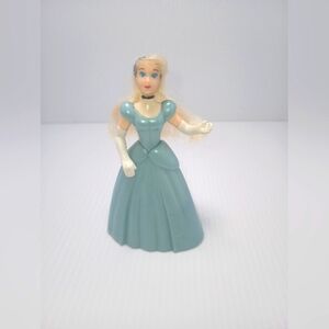 1996 Cinderella in Blue Dress Action Figure. McDonald's. 4 inch